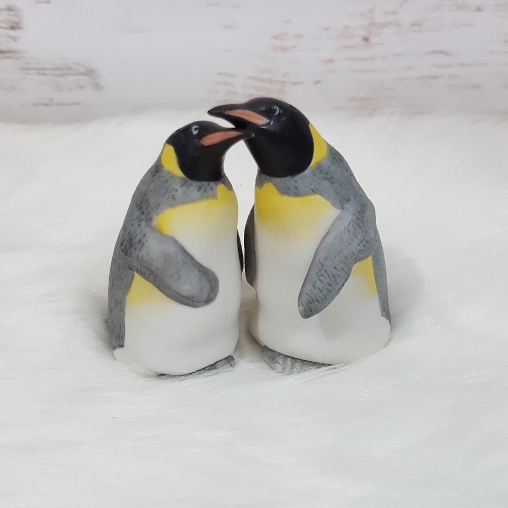 Porcelain Penguins Salt & Pepper Shakers